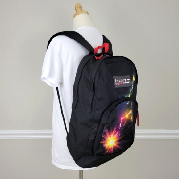 Jansport Black Laptop  Backpack - Picture 1 of 8